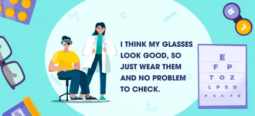 Should you regular eye examination when glass is still good?